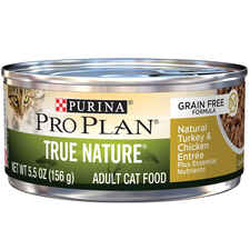 Purina Pro Plan TRUE NATURE Grain Free Formula Natural Turkey & Chicken Entrée Classic Wet Cat Food-product-tile