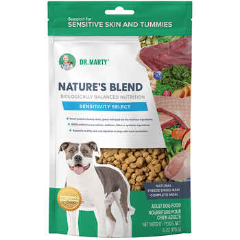 Dr. Marty Nature’s Blend Sensitivity Select Premium Freeze-Dried Raw Dog Food For Dogs With Food Sensitivities 6 oz Bag product detail number 1.0