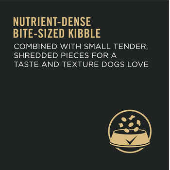 Purina Pro Plan Small Breed Shredded Blend Beef & Rice Dry Dog Food
