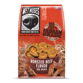 Wet Noses Meaty Roasted Beef Crunchy Dog Treats 14oz Bag product detail number 1.0