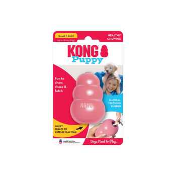 KONG Natural Teething Rubber Puppy Toy