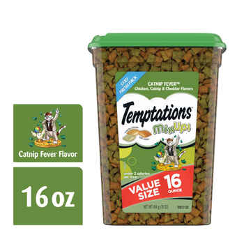 Temptations Mixups Catnip Fever Flavor Cat Treats 16 oz