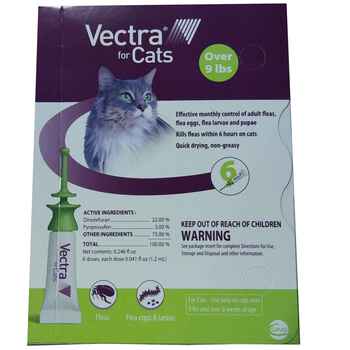Vectra for Cats Over 9 lbs 6 pk (Green) product detail number 1.0