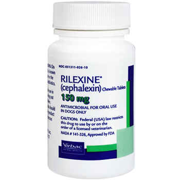 Rilexine Chewable Tablets (cephalexin) 150 mg (sold per tablet) product detail number 1.0