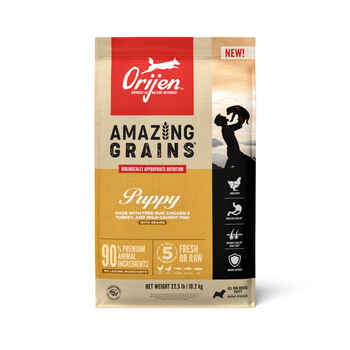 ORIJEN Amazing Grains Puppy Dry Dog Food 22.5 lb Bag product detail number 1.0