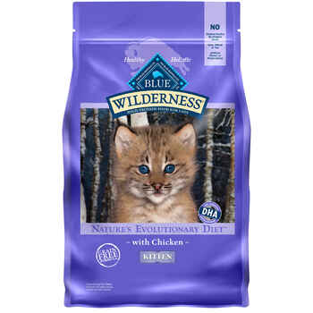 Blue Buffalo BLUE Wilderness Kitten Chicken Recipe Dry Cat Food 5 lb Bag product detail number 1.0