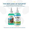 NaturVet Ear Wash with Tea Tree Oil and Baby Powder Scent Liquid 8 fl oz