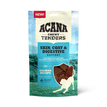 ACANA Chewy Tenders Salmon Recipe Skin, Coat, & Digestive Support Soft Dog Treats 4 oz Bag product detail number 1.0