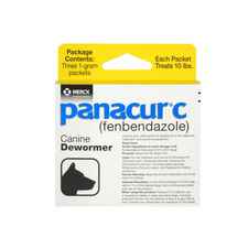 Panacur C Canine Dewormer Three 1 Gram Packages-product-tile