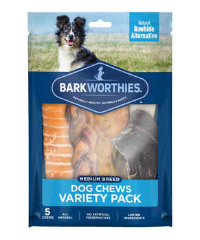 Barkworthies Variety Pack for Medium Breed Dogs 5pk product detail number 1.0