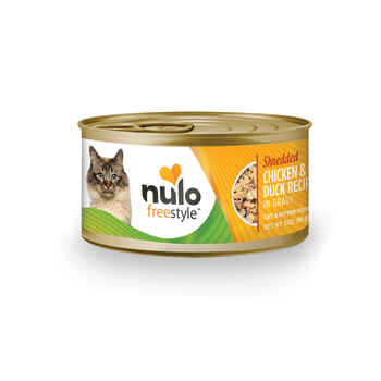 Nulo FreeStyle Shredded Chicken & Duck in Gravy Cat Food 3 oz Cans Case of 24 product detail number 1.0
