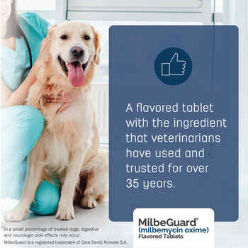 MilbeGuard - Generic to Interceptor 6 pk Extra Large Dogs 51-100 lbs or Cats 12.1-25 lbs