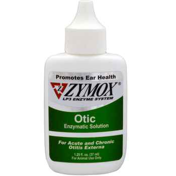 Zymox Otic Enzymatic Solution Hydrocortisone Free 1.25 oz product detail number 1.0