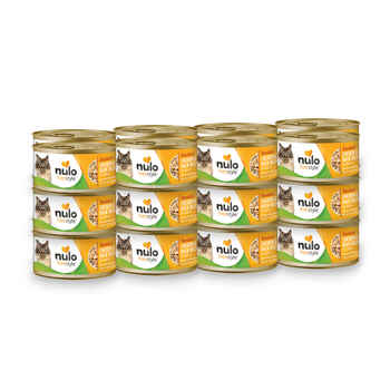 Nulo FreeStyle Shredded Chicken & Duck in Gravy Cat Food 3 oz Cans Case of 24