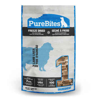 PureBites Freeze-Dried Dog Treats Lamb Liver 3.35 oz product detail number 1.0
