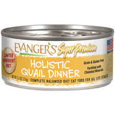 Evangers Super Premium Holistic Quail Dinner Canned Cat Food-product-tile