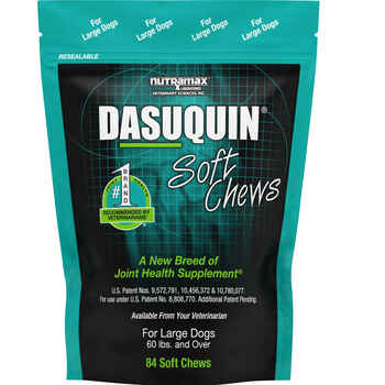 Dasuquin Soft Chews For Dogs Lg 60lbs & Over 84 ct product detail number 1.0