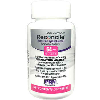 Reconcile Chewable Tablets 64 mg Dogs 70.5-140.8 lbs 30 ct product detail number 1.0