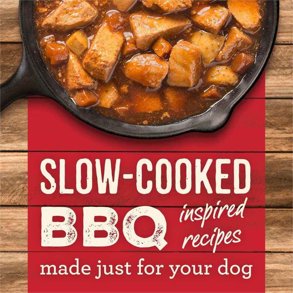Merrick Grain Free Slow Cooked BBQ Kansas Style Pork Canned Dog Food