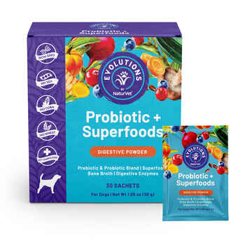 Evolutions by NaturVet Probiotic + Superfoods Dog Supplement 30 ct product detail number 1.0