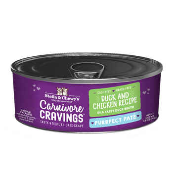 Stella & Chewy's Purrfect Pate Duck & Chicken Cat Food 2.8 oz Cans - Case of 24 product detail number 1.0