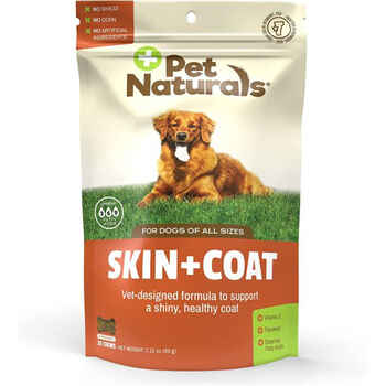 Pet Naturals Skin + Coat Chew Supplement for Dogs - 30 Count product detail number 1.0