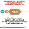 Royal Canin Breed Health Nutrition Yorkshire Terrier Adult Loaf in Sauce Wet Dog Food - 3 oz Cans - Case of 4