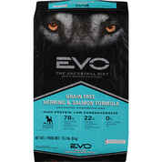 EVO Grain Free Herring & Salmon Formula Adult Dry Dog Food