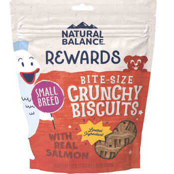 Natural Balance® Treats Crunchy Biscuits Sweet Potato & Salmon Small Breed Recipe Dog Treat 8 oz product detail number 1.0