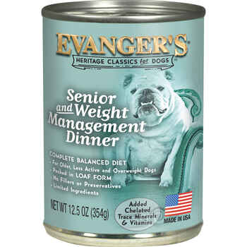 Evangers Classic Senior and Weight Management Canned Dog Food 12.5-oz, case of 12 product detail number 1.0