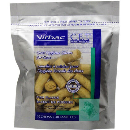 C.E.T. Oral Hygiene Chews For Cats