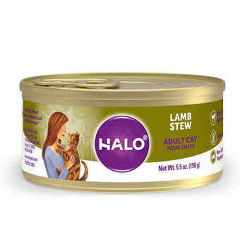 Halo Adult Cat - Grain Free Lamb Stew 3oz case of 12 product detail number 1.0