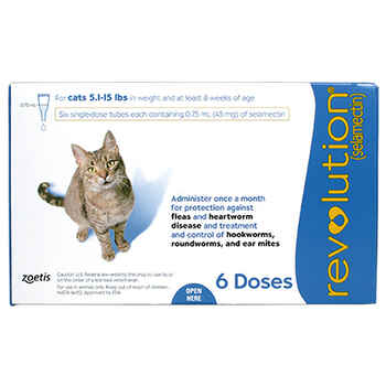 Revolution 6pk Cat 5.1-15 lbs product detail number 1.0