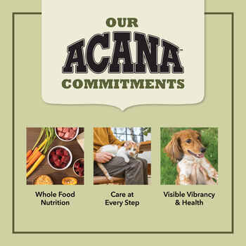 ACANA Rescue Care for Adopted Dogs Red Meat, Liver & Whole Oats Recipe Dry Dog Food 4 lb Bag