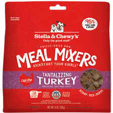 Stella & Chewy's Tantalizing Turkey Meal Mixers Freeze-Dried Raw Dog Food Topper-product-tile