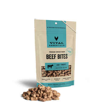 Vital Essentials Freeze-Dried Dog Treats Beef Nibs