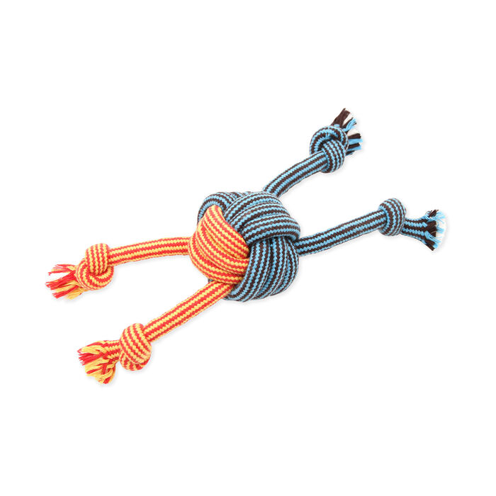 Mammoth Extra Monkey Fist w/Four Rope Ends, Color Varies