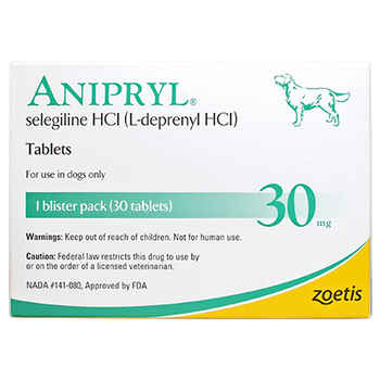 Anipryl (Selegiline) 30 mg 30 Tablet Pack product detail number 1.0