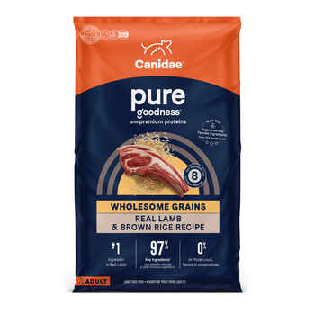 Canidae PURE Wholesome Grains Lamb & Brown Rice Recipe Dry Dog Food 22 lb Bag product detail number 1.0