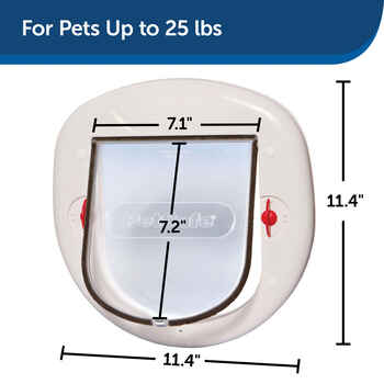 PetSafe 4-Way Interior Exterior Locking Big Cat Door 