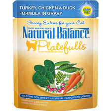 Natural Balance® Original Ultra™ Platefulls® Turkey, Chicken & Duck Recipe in Gravy Wet Cat Food-product-tile