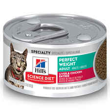 Hill's Science Diet Adult Perfect Weight Liver & Chicken Entrée Wet Cat Food-product-tile