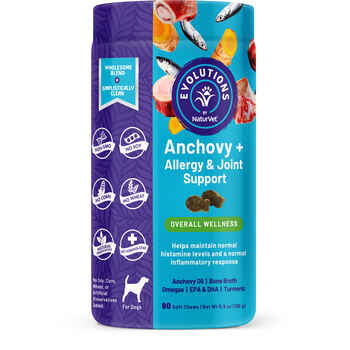 Evolutions by NaturVet Anchovy + Allergy Support Soft Chews 90ct product detail number 1.0