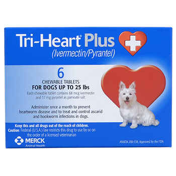 Tri-Heart Plus 12pk Blue 1-25 lbs product detail number 1.0