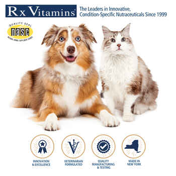 Rx Vitamins for Pets Rx Zyme for Dogs & Cats