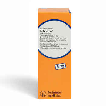 Vetmedin (pimobendan) 5.0 mg Chewable 50 ct product detail number 1.0
