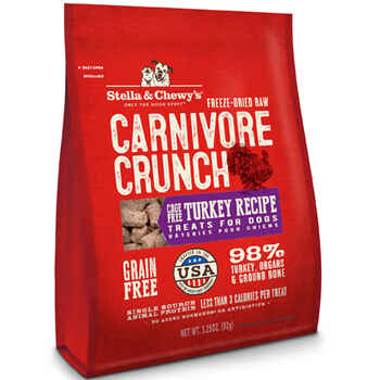 Stella & Chewy's Carnivore Crunch Freeze-Dried Treats Turkey 3.25 oz product detail number 1.0