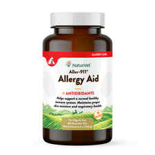 NaturVet Aller-911 Skin & Coat Allergy Aid Formula Plus Antioxidants Supplement for Dogs and Cats-product-tile