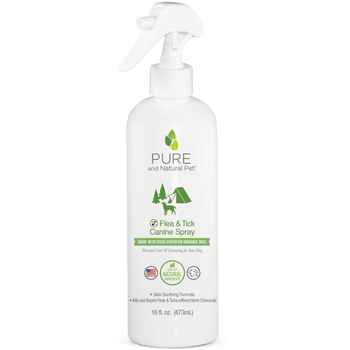 Pure and Natural Pet Flea & Tick Spray 16 oz product detail number 1.0