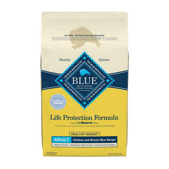 Blue Buffalo Life Protection Formula Healthy Weight Adult Chicken & Brown Rice Recipe Dry Dog Food 15 lb Bag product detail number 1.0